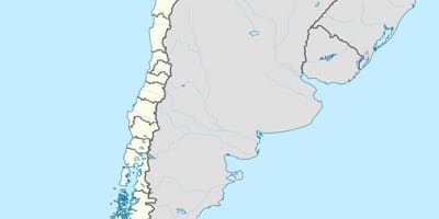 Karte von antofagasta Chile