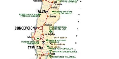 Chile Sehenswürdigkeiten anzeigen