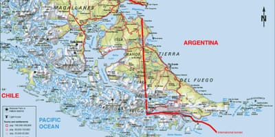 Süd-Chile Karte anzeigen